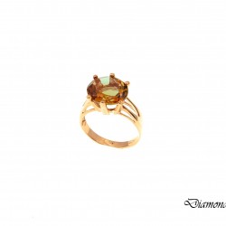 Луксозен пръстен  с  естествен камък султанит . PS0061 NEW