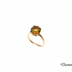 Луксозен сребърен  пръстен с естествен камък  султанит  PS0065 NEW 