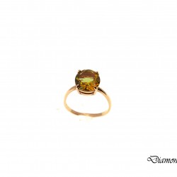 Луксозен сребърен  пръстен с естествен камък  султанит  PS0065 NEW 