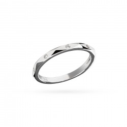 Луксозен италиански  пръстен с цирконий. PS0079 NEW