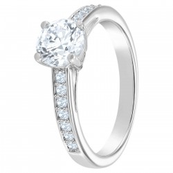 Луксозен сребърен пръстен с камъни Swarovski®, PSB0057 NEW