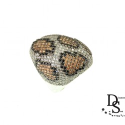 Луксозен сребърен пръстен с тигров мотив. PSB0054 NEW