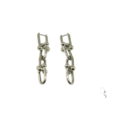 Луксозни сребърни обеци , Модел Tiffany. 0SS0094 NEW