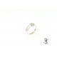 Луксозен сребърен пръстен" Безопасна игла'" с фини кристали Swarovski®  PS0083 NEW